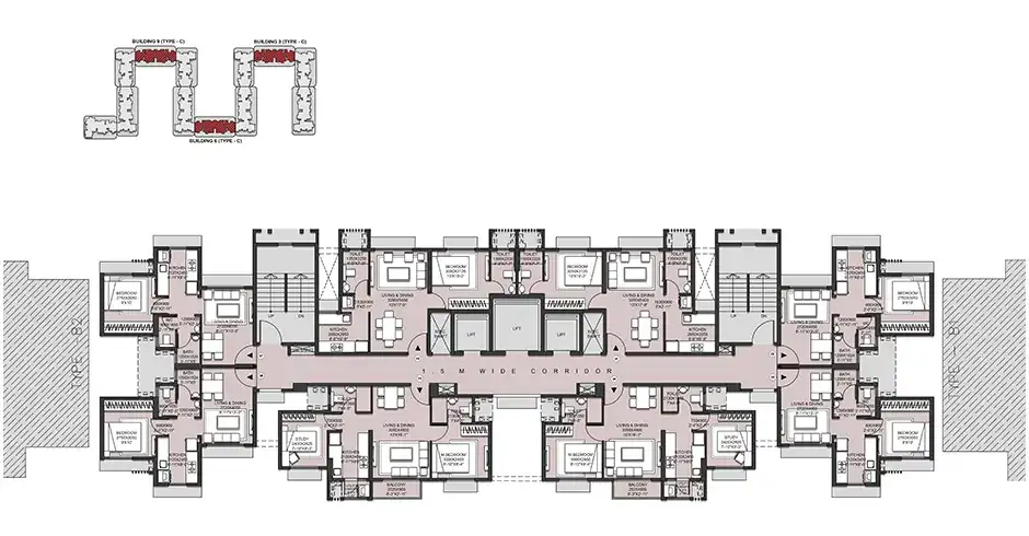 Runwal Gardens Floor Plans
