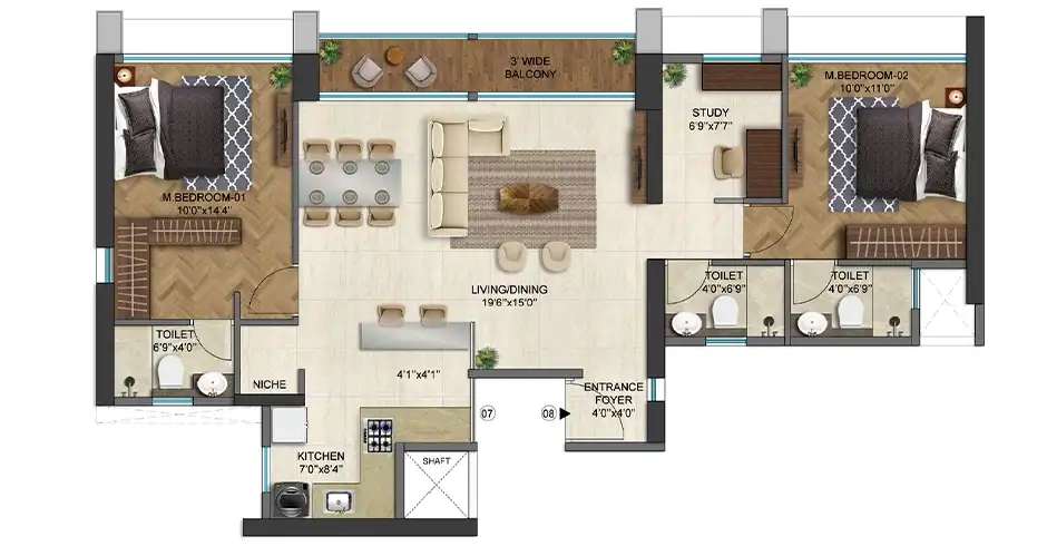Runwal Group Floor Plan