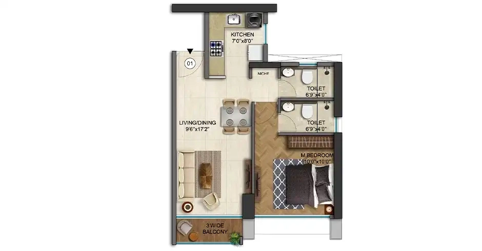 Runwal Group Floor Plan